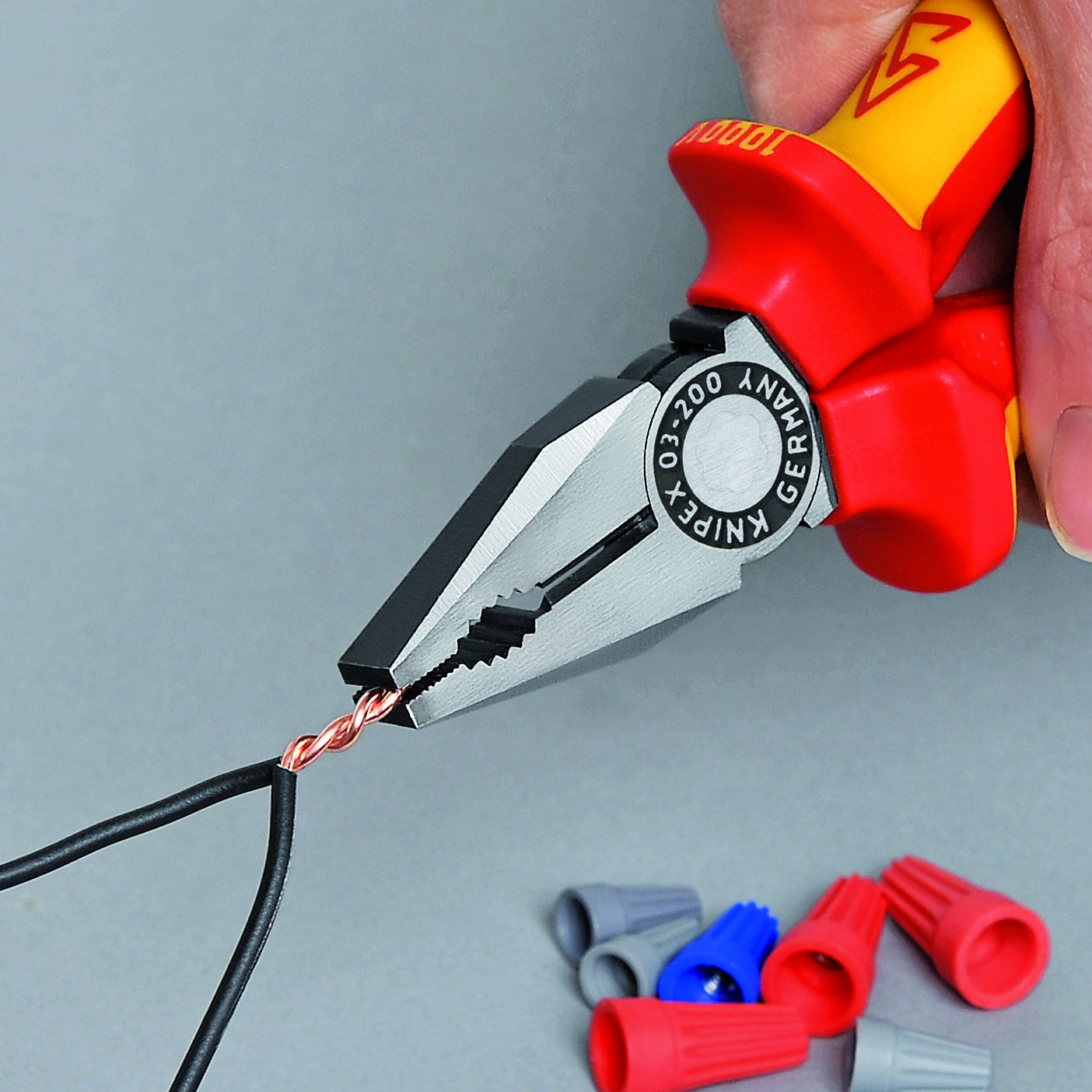 Knipex 03 08 200 SBA Combination Pliers-1000V Insulated - image 5