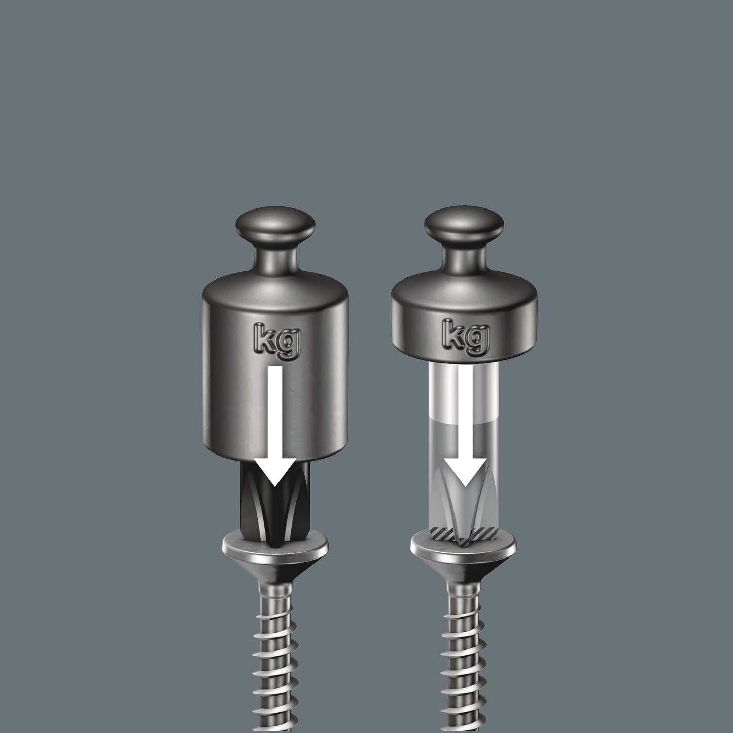 Wera 05022728001 3160 i/7 Screwdriver set, stainless and rack, 7 pieces