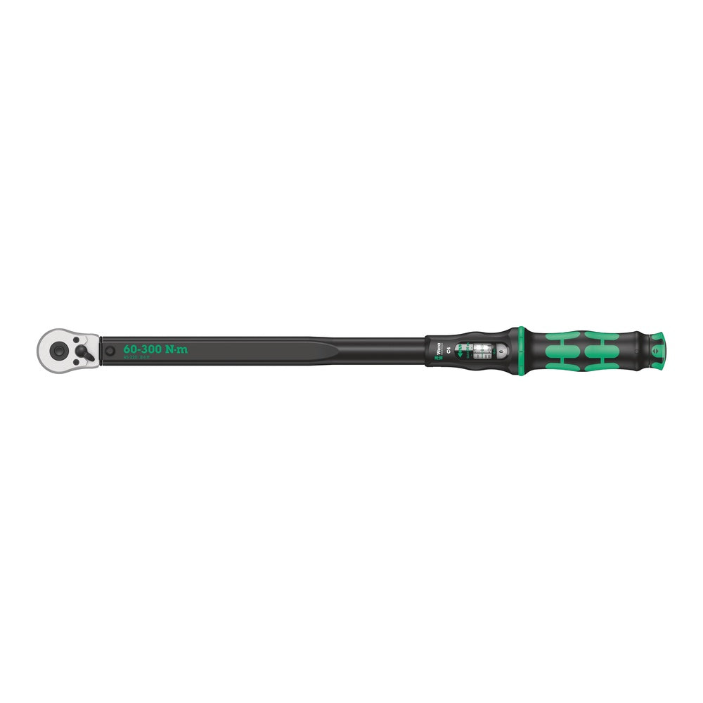 WERA 05075623001 CLICK-TORQUE C4 TORQUE WRENCH DRIVE 60 - 300 NM