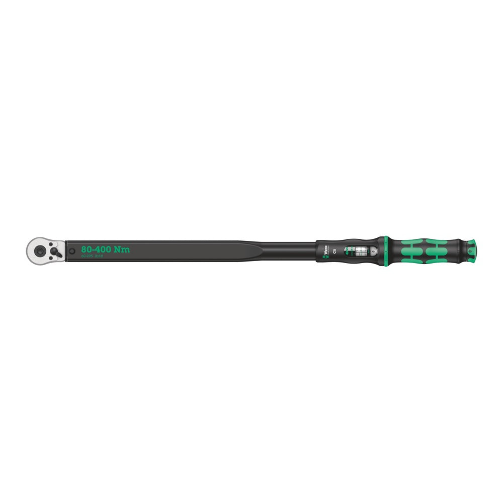 WERA 05075624001 CLICK-TORQUE C5 TORQUE WRENCH DRIVE 80 - 400 NM
