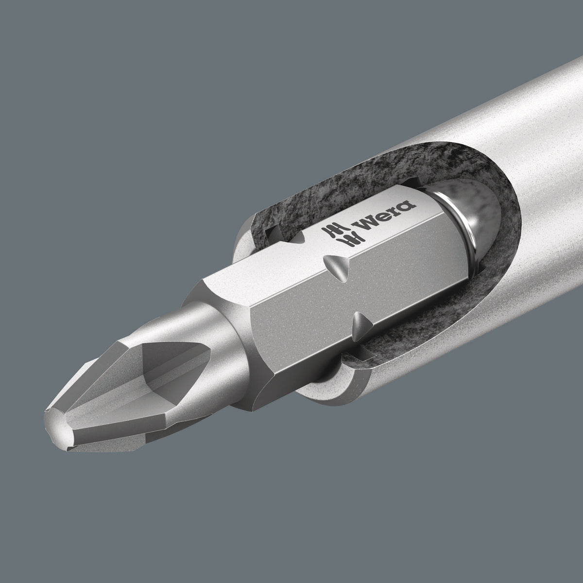 Wera 05091103001 893/1/1 UNIVERSAL BIT HOLDER, 1/4" X 75 MM - image 2