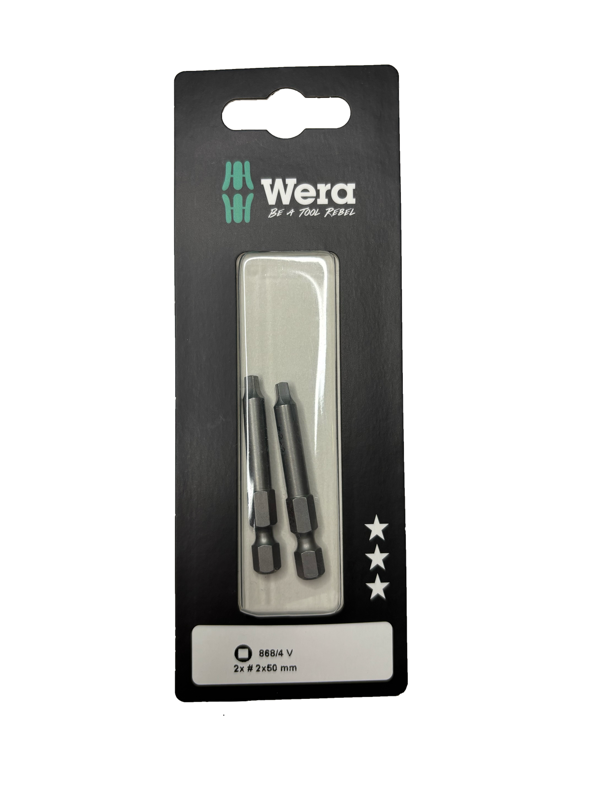Wera 05136369001 868/4 V # 2 X 50 MM SB (2 PCS)