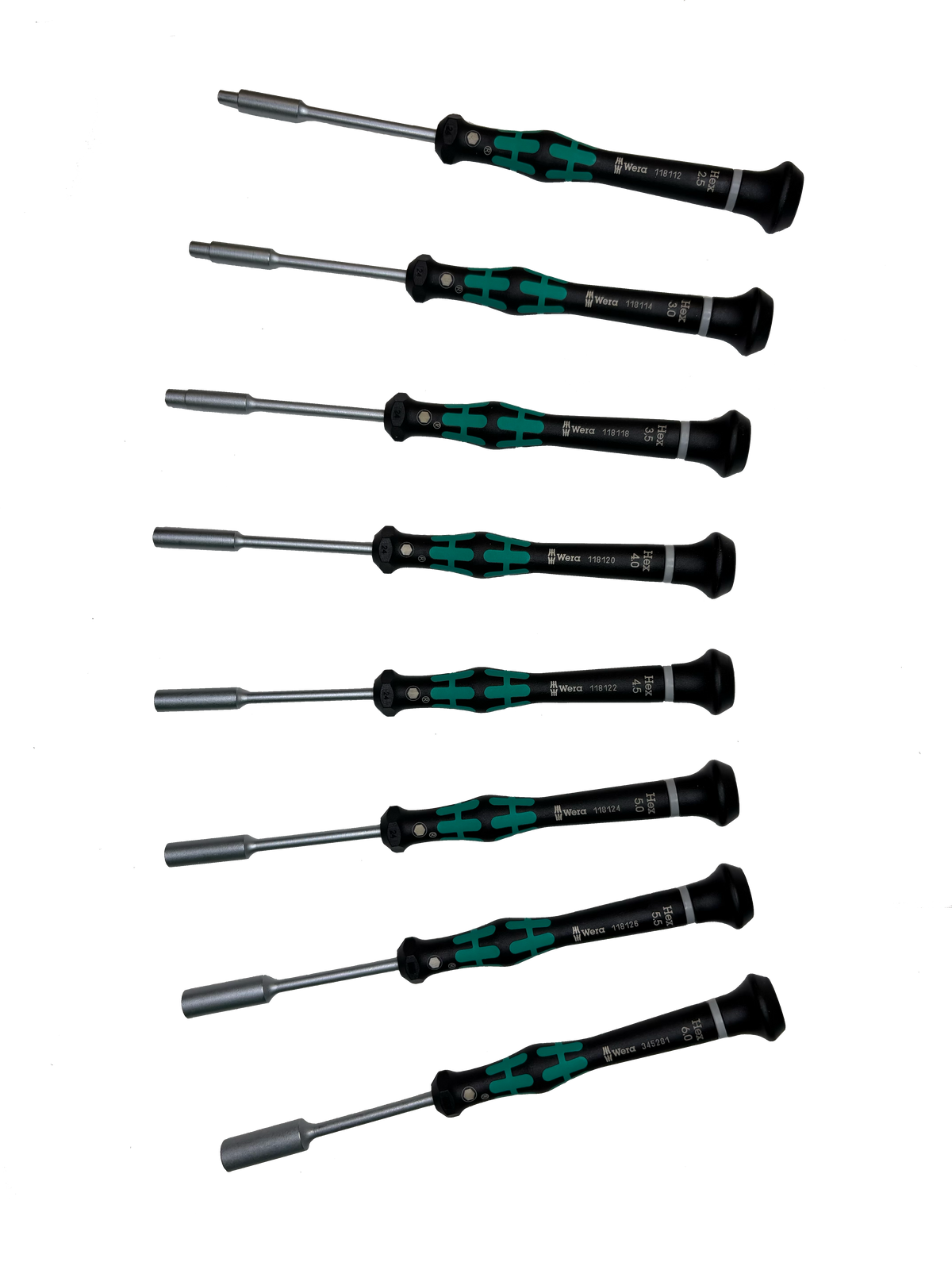 Wera 05345278001 2069/8 SW 2.5 - SW 6.0 SREWDRIVER SET