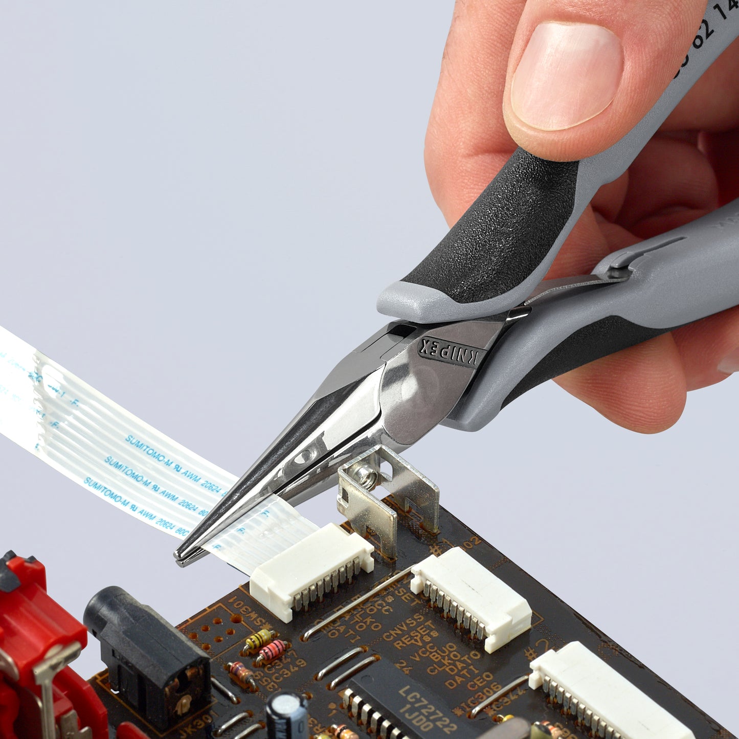 Knipex 35 62 145 ESD Electronics Pliers-Half Round Tips-ESD Handles - image 4