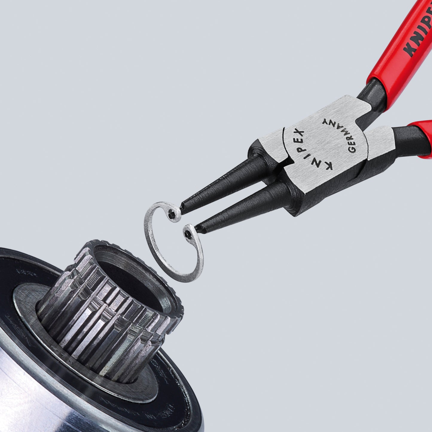Knipex 44 11 J1 SBA Internal Snap Ring Pliers-Forged Tips - image 6