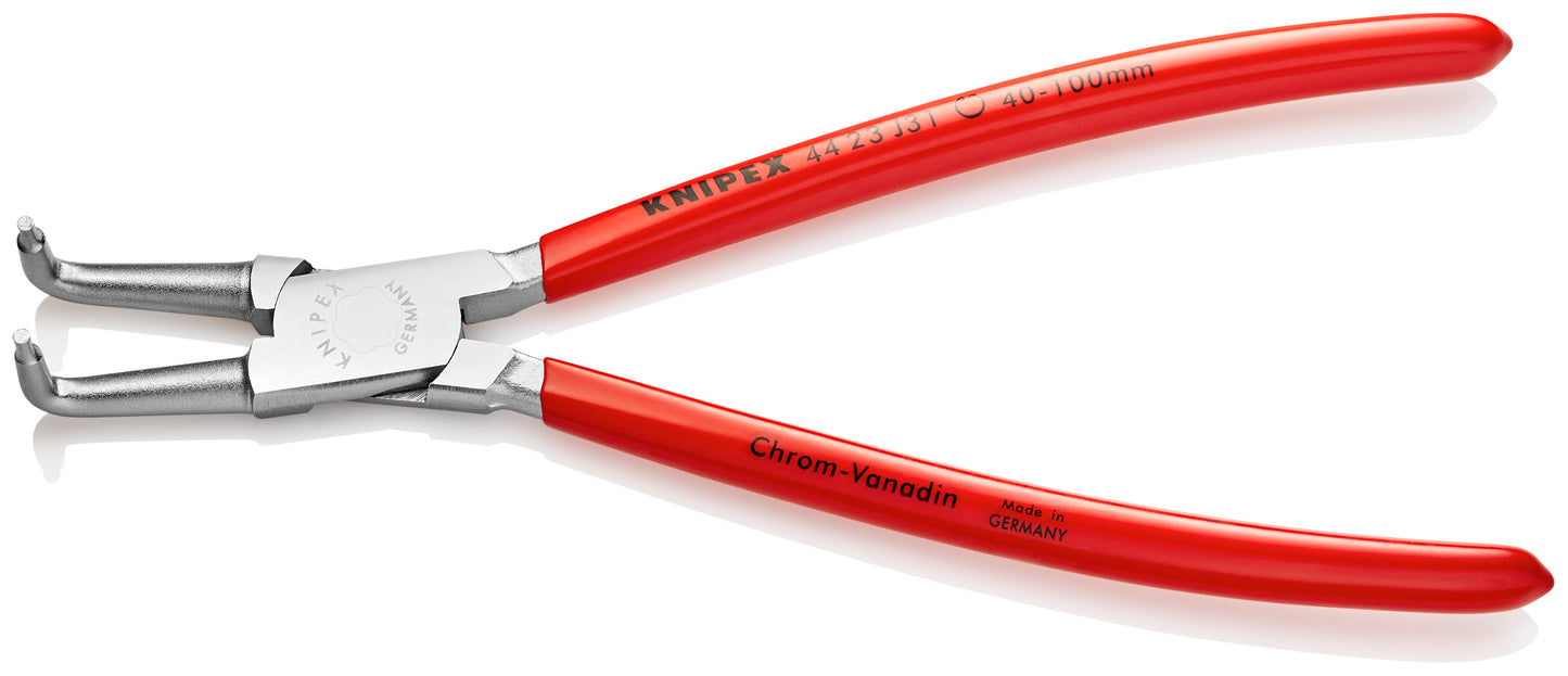 Knipex 44 23 J31 Internal 90° Angled Snap Ring Pliers-Forged Tips - image 3