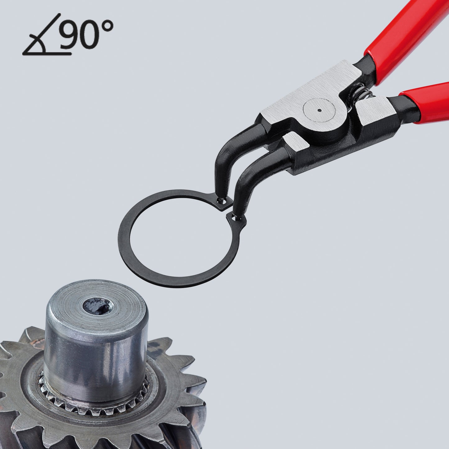 Knipex 46 21 A21 External 90° Angled Snap Ring Pliers-Forged Tips - image 6