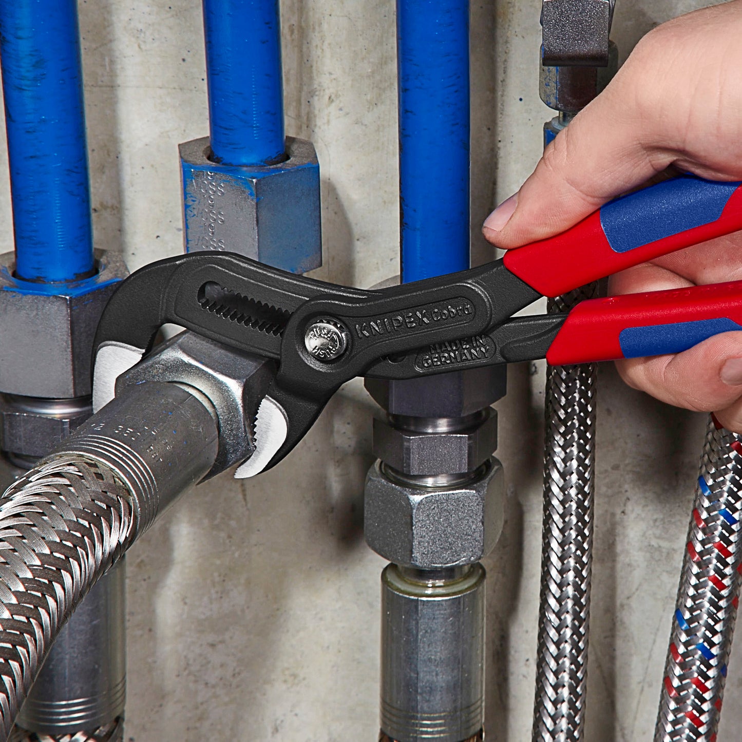 Knipex 87 02 250 T BKA Cobra® Water Pump Pliers-Tethered Attachment - image 6