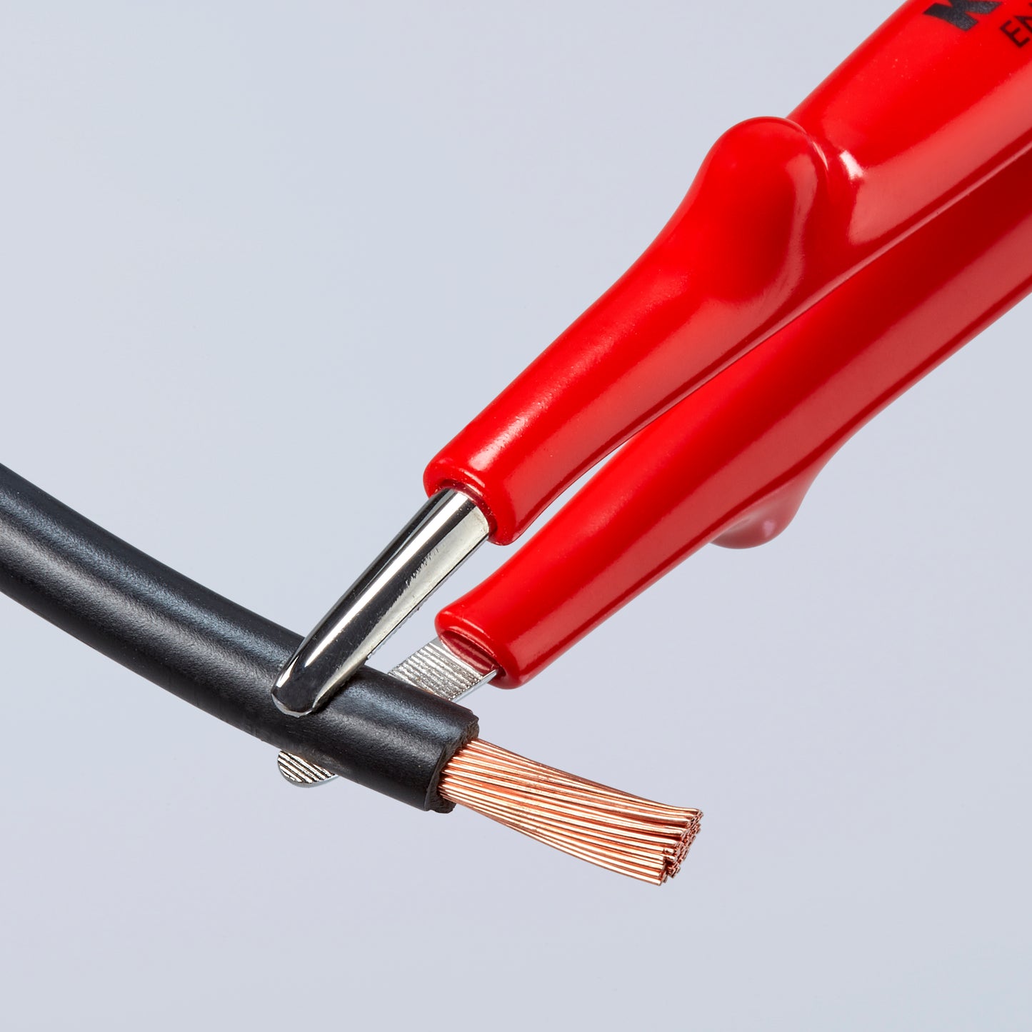Knipex 92 67 63 Stainless Steel Gripping Tweezers Blunt Tips-1000V Insulated - image 6