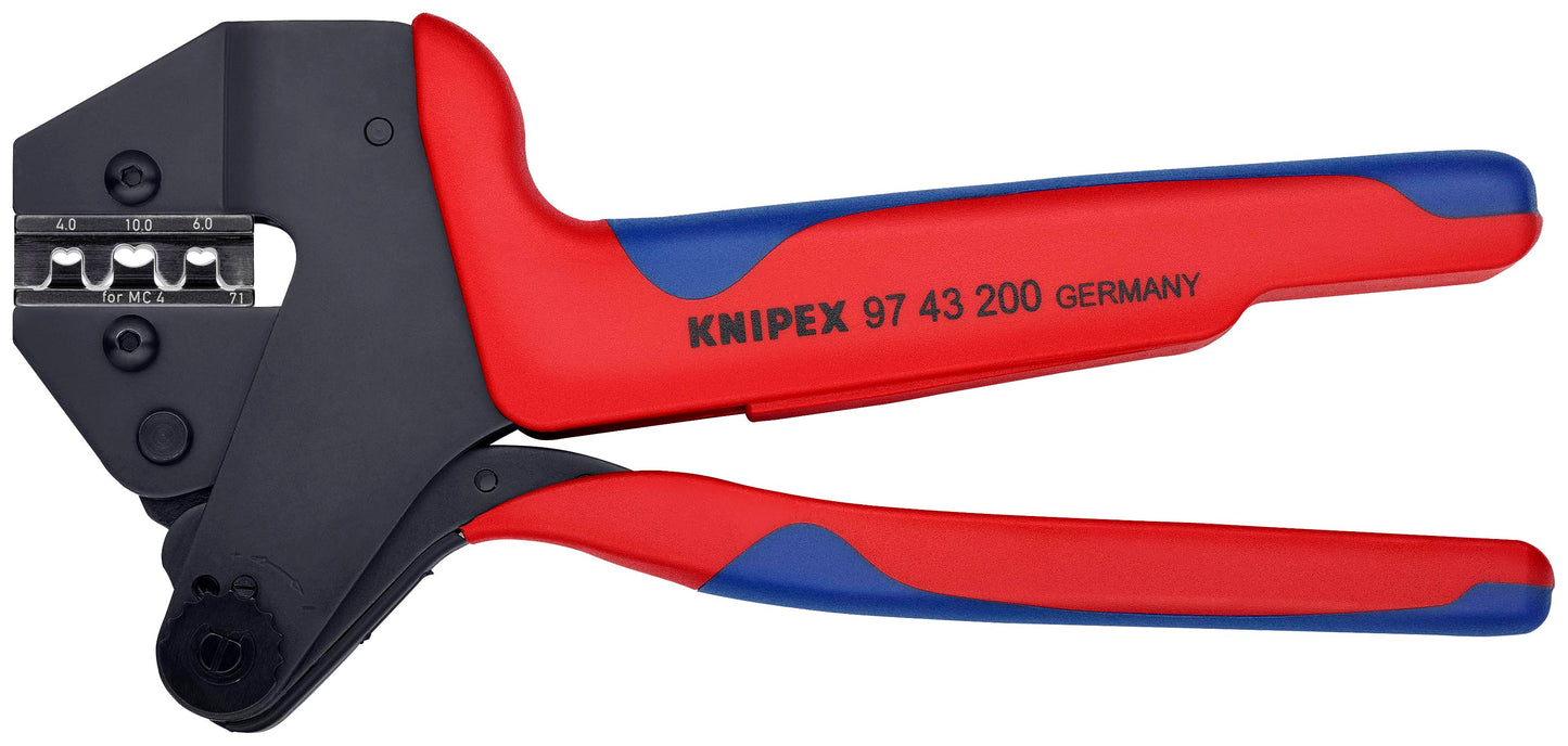 Knipex 97 49 71 Crimping die for MC4® and MC4® Evo 2 for 4, 6 and 10 mm² (12, 10 and 8 AWG) - image 2