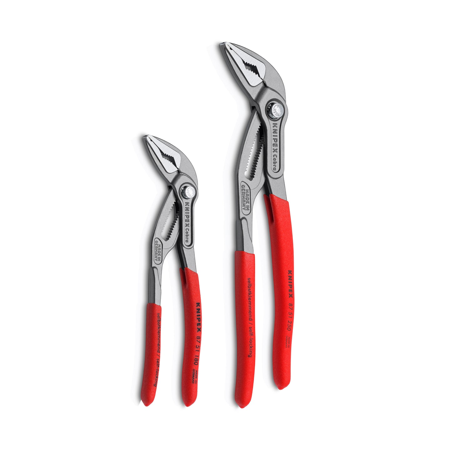 New Updated Knipex Cobra® ES Water Pump Pliers 2 PC Set