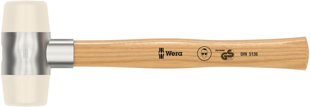 WERA 05000335001 101 GR. 7/60 SOFT-FACED HAMMER, Discontinued, available while supplies last!