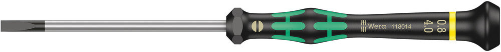 WERA 05118014001 2035 0.80 X 4.0 X 80 MM S/DRIVER FOR SLOTTED SCREWS