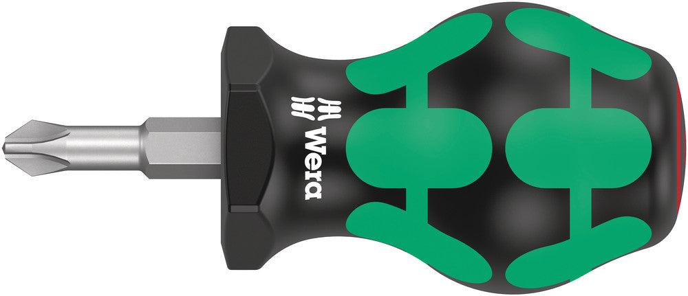 WERA 05008851001 350 STUBBY PH 2 X 79 MM STUBBY SCREWDRIVER FOR PHILLIPS SCREWS