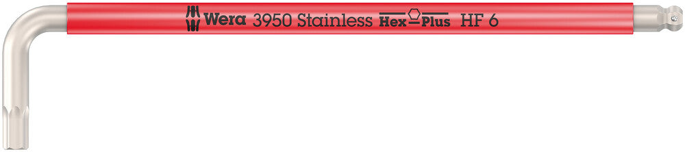 WERA 05022696001 3950 SPKL HEX-PLUS HF 6,0 RED