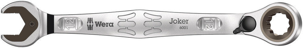 WERA 05020067001 JOKER SWITCH SW 12MM RATCHETING COMBINATION WRENCH