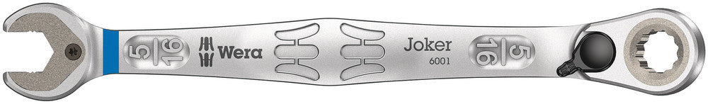 WERA 05020075001 JOKER SWITCH SW 5/16'' RATCHETING COMBINATION WRENCH