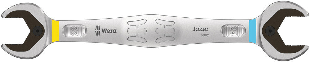 WERA 05020261001 6002 JOKER DOUBLE OPEN END WRENCH; 22 + 24MM