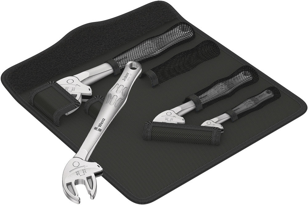 WERA 05020110001 6004 JOKER 4 SET 1 SELF-SETTING SPANNER SET