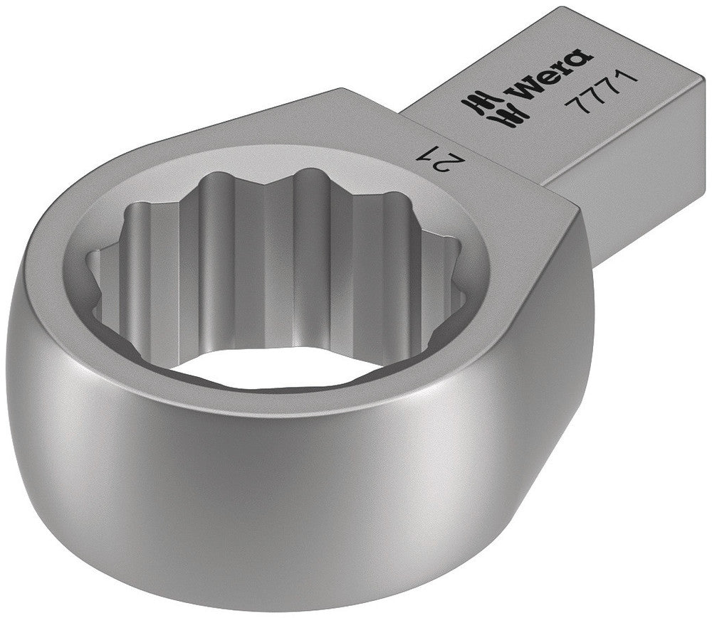 WERA 05078633001 7771 9X12MM RING 21MM SQUARE DRIVE INSERT