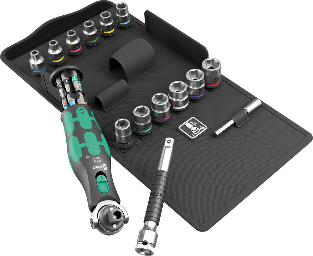 WERA 05004284001 8009 ZYKLOP POCKET SET 3