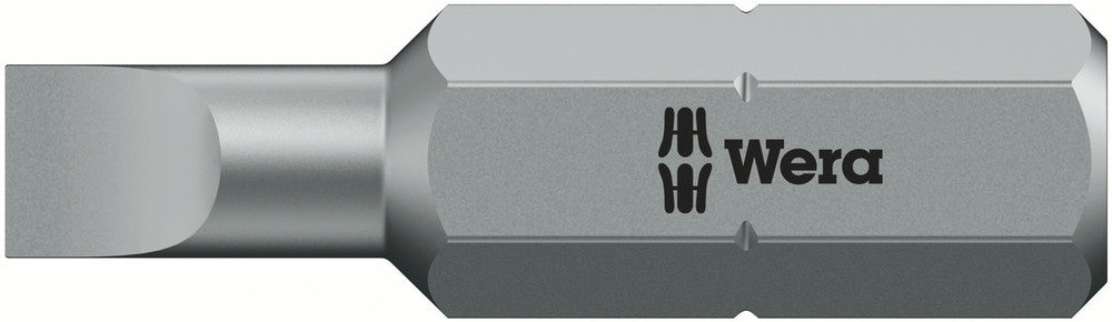 WERA 05072057001 800/1 KZ 0.8 X 5.5 X 25 MM BITS FOR SLOTTED SCREWS