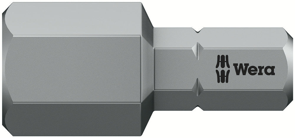 WERA 05056340001 840/1 Z HEX-PLUS SW 10 X 25 MM BITS FOR HEX SOCKET SCREWS