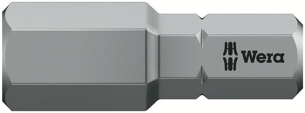 WERA 05056335001 840/1 Z HEX-PLUS SW 8 X 25 MM BITS FOR HEX SOCKET SCREWS