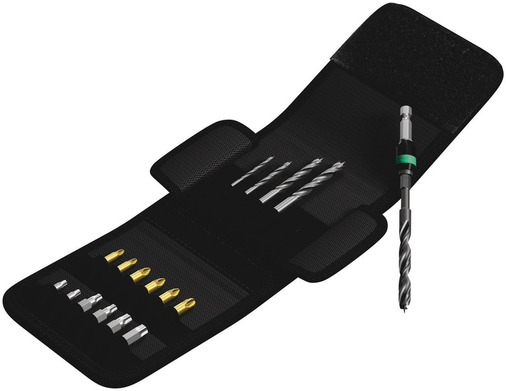 WERA 05104653001 849/855/867/18 WOOD TWIST DRILL BIT AND BIT SET