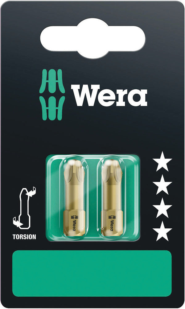 WERA 05073372001 855/1 TH PZ 3 X 25 MM SB BITS ASSORTMENT (2 PCS)