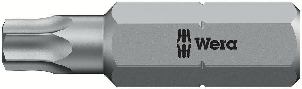 WERA 05066515001 867/1 Z BO TX 25 X 25 MM TORX BITS, TAMPER RESISTANT