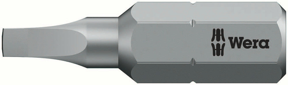 WERA 05066420001 868/1 Z # 4 X 25 MM BITS FOR SQUARE SOCKET HEAD SCREW
