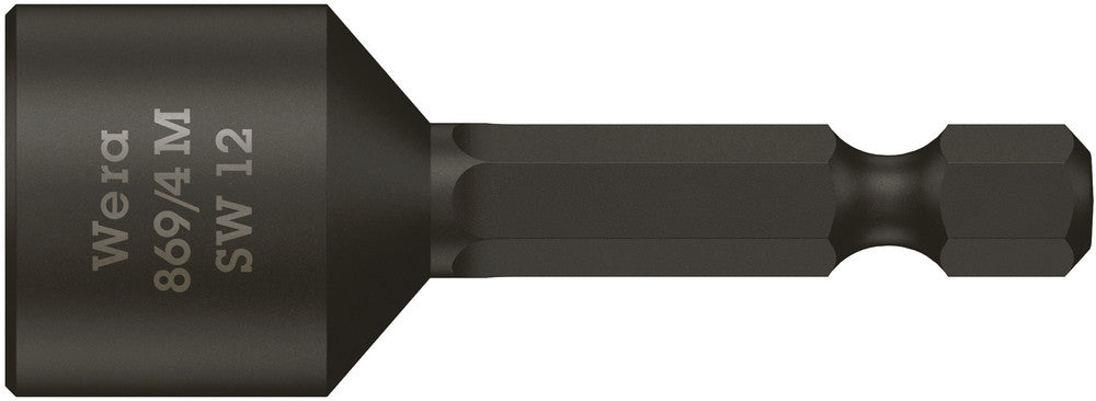 WERA 05060427001 869/4 M 12.0 X 50 MM NUT SETTERS - MAGNETIC