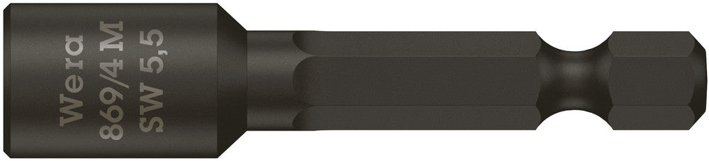 WERA 05060420001 869/4 M 5.5 X 50 MM NUT SETTERS - MAGNETIC
