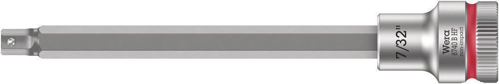 WERA 05003088001 8740 B HF HEX-PLUS SW 7/32" X 107 MM ZYKLOP BIT SOCKET WITH 3/8" DRIVE HOLDING FUNCTION