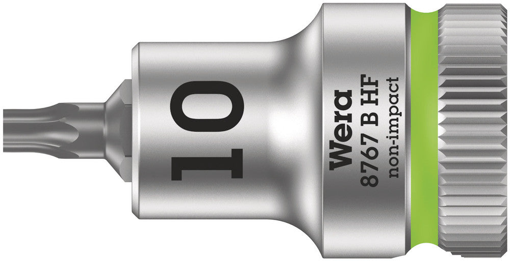 WERA 05003059001 8767 B HF TX 10 X 35 MM ZYKLOP BIT SOCKET WITH 3/8" DRIVE HOLDING FUNCTION