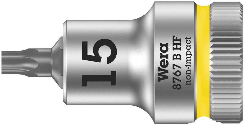 WERA 05003060001 8767 B HF TX 15 X 35 MM ZYKLOP BIT SOCKET WITH 3/8" DRIVE HOLDING FUNCTION