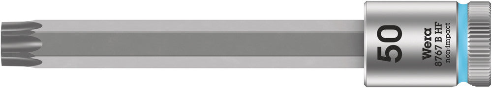 WERA 05003073001 8767 B HF TX 50 X 100 MM ZYKLOP BIT SOCKET WITH 3/8" DRIVE HOLDING FUNCTION