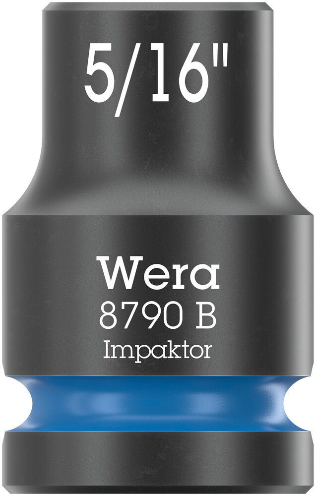 WERA 05005515001 8790 B Impaktor socket with 3/8" drive, 5/16" x 30 mm
