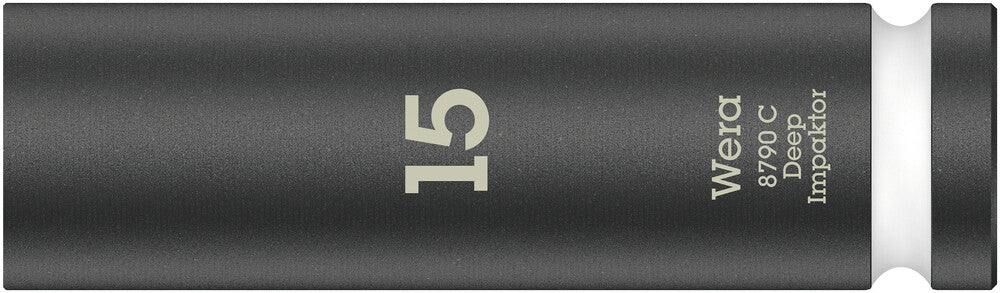 WERA 05004832001 8790 C IMPAKTOR DEEP SOCKET WITH 1/2" DRIVE, 15 X 83 MM