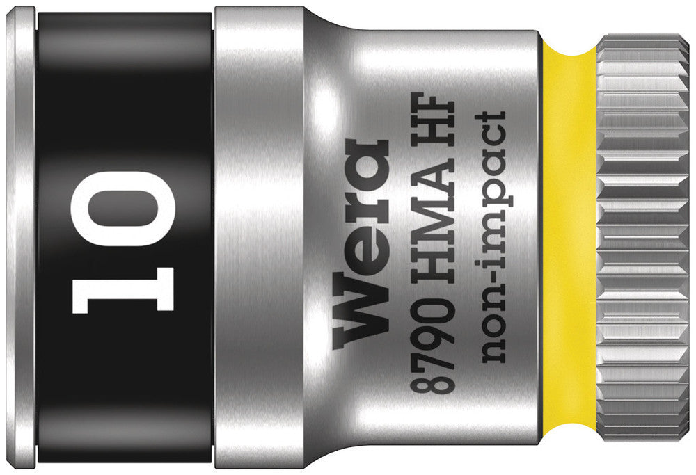 WERA 05003725001 8790 HMA HF ZYKLOP SOCKET WITH 1/4" DRIVE WITH HOLDING FUNCTION , 10,0 MM