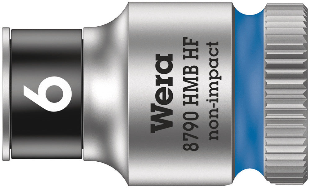 WERA 05003740001 8790 HMB HF 6,0 ZYKLOP SOCKET WITH 3/8" DRIVE, HOLDING FUNCTION