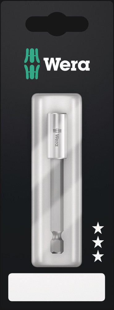 WERA 05160924001 899/4/1 S 1/4" X 75 MM UNIVERSAL BIT HOLDER WITH MAGNET