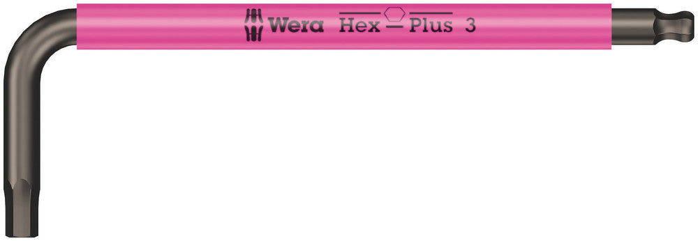 WERA 05022672001 950 SPKS L-KEY MULTICOLOUR, METRIC 3.0MM * MUST BE ORDERED IN BOX QTY OF 10
