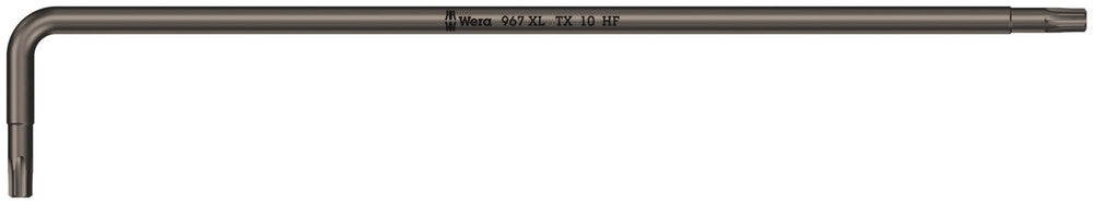 WERA 05024453001 967 XL HF TX 10 LONG ARM TORX KEY WITH HOLDING FUNCTION * MUST BE ORDERED IN BOX QTY OF 10