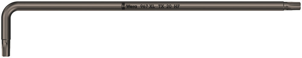 WERA 05024455001 967 XL HF TX 20 LONG ARM TORX KEY WITH HOLDING FUNCTION * MUST BE ORDERED IN BOX QTY OF 10