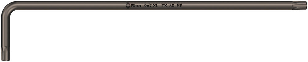 WERA 05024458001 967 XL HF TX 30 LONG ARM TORX KEY WITH HOLDING FUNCTION * MUST BE ORDERED IN BOX QTY OF 10
