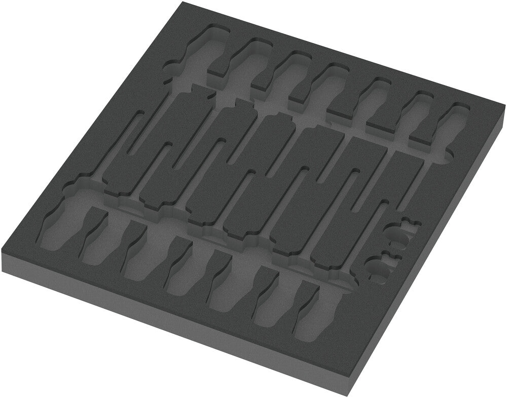 WERA 05137311001 9811 FOAM INSERT "VDE SCREDRIVER SET 1" EMPTY