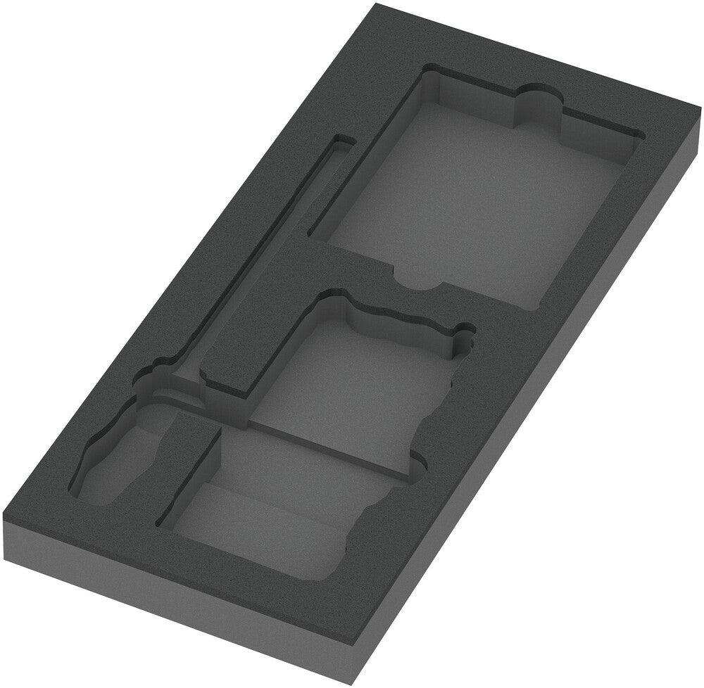 WERA 05137350001 9850 FOAM INSERT "KRAFTFORM-KOMPAKT AND TOOL-CHECK PLUS SET 1" EMPTY