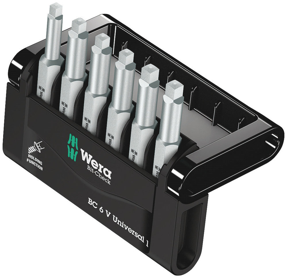 WERA 05056478001 BIT-CHECK 6 V UNIVERSAL 1